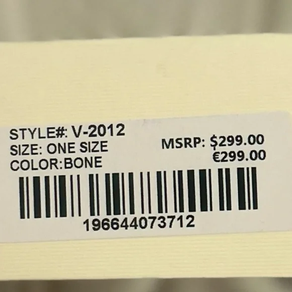 Valentino Orlandi Tote Bag Quilted Original V in luxurious bone NWT - Picture 8 of 8